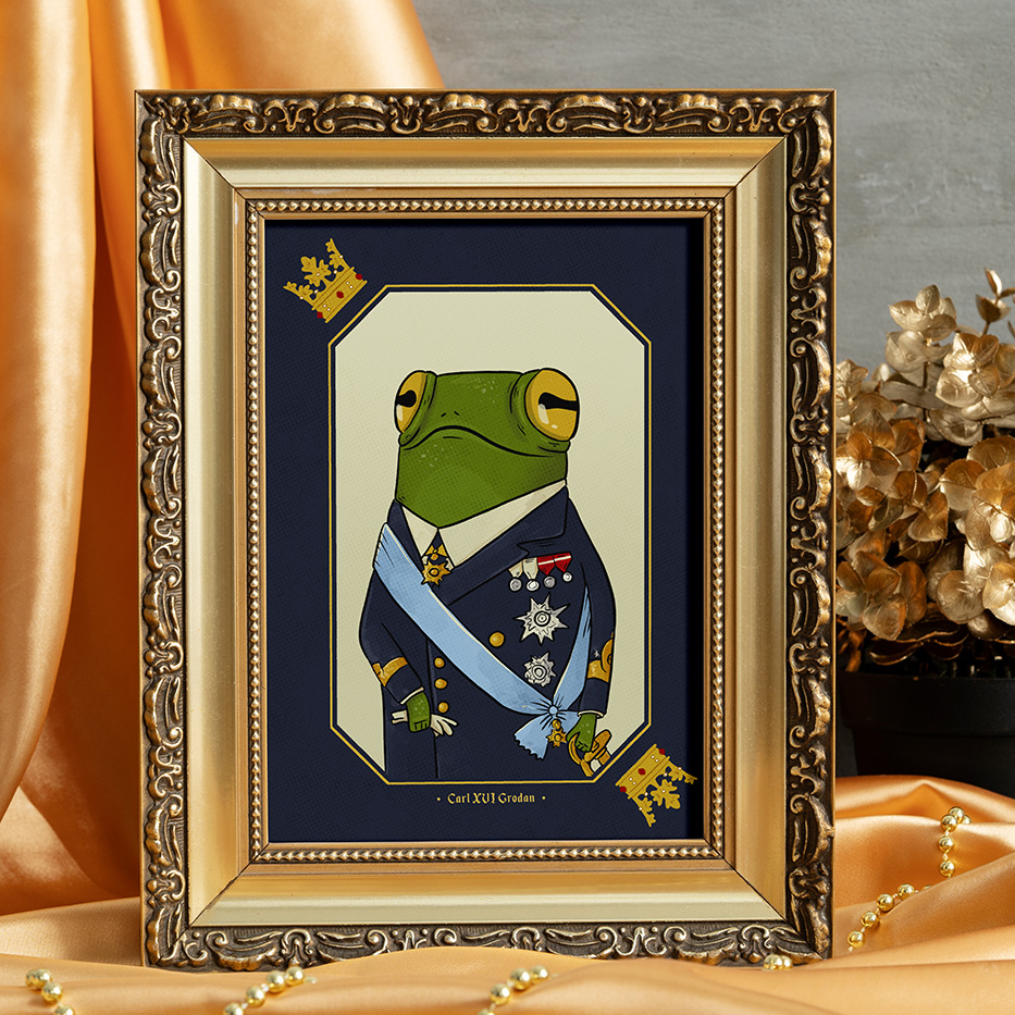 Carl XVI Grodan - Poster
