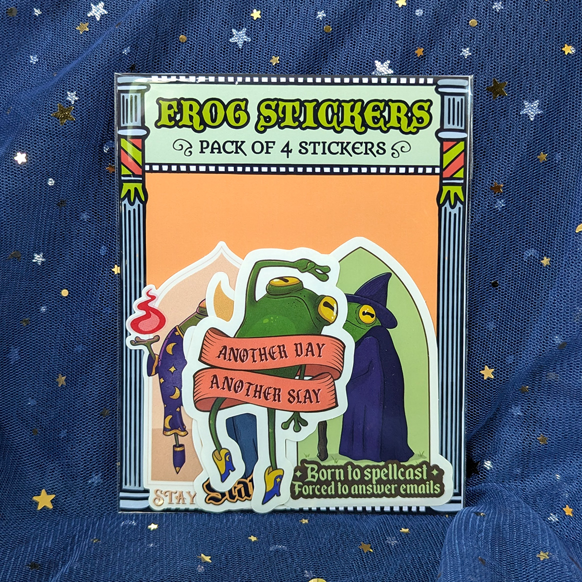 Grodstickers - 4-pack