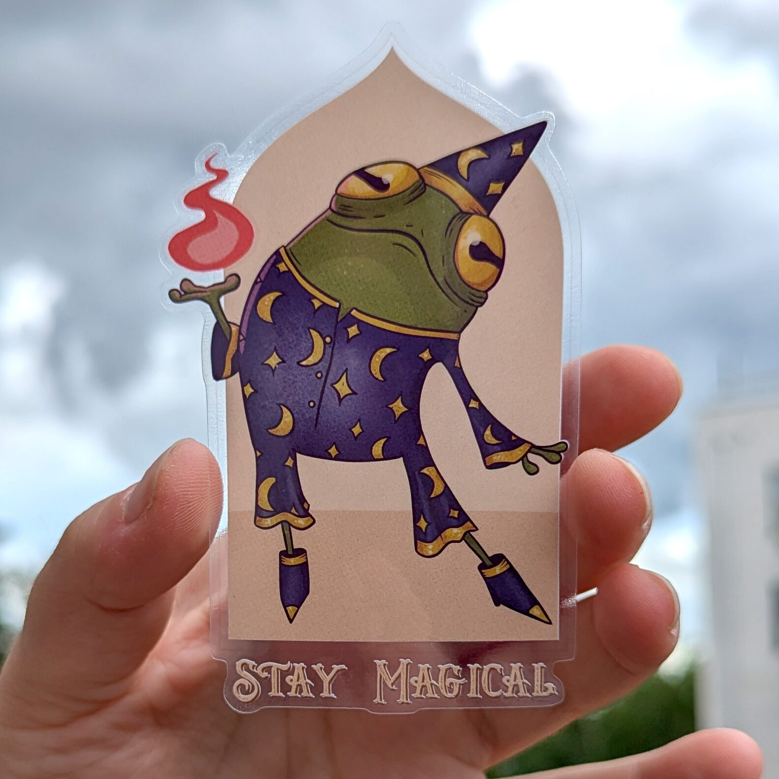 Magisk Groda - Sticker