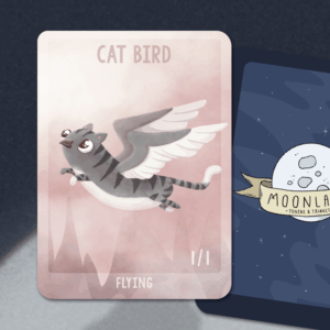 Cat Bird Tokens - 5-pack