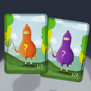 Morph/Manifest Dubbelsidiga Tokens - 5-pack