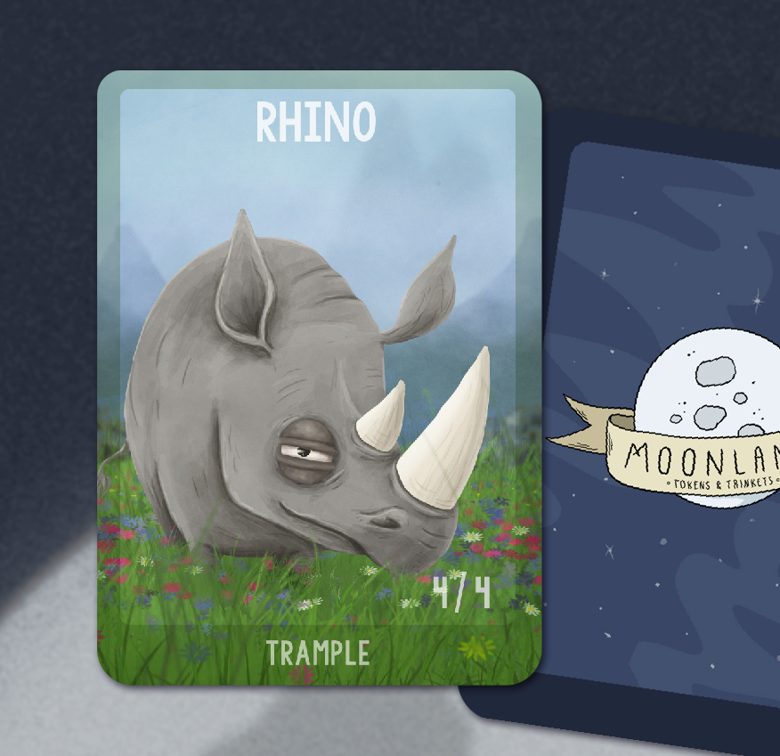 Rhino Tokens - 5-pack