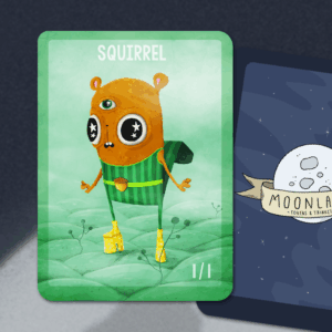 Squirrel Tokens - 5-pack