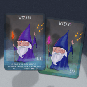 Wizard Double-Sided Tokens - 5-Pack