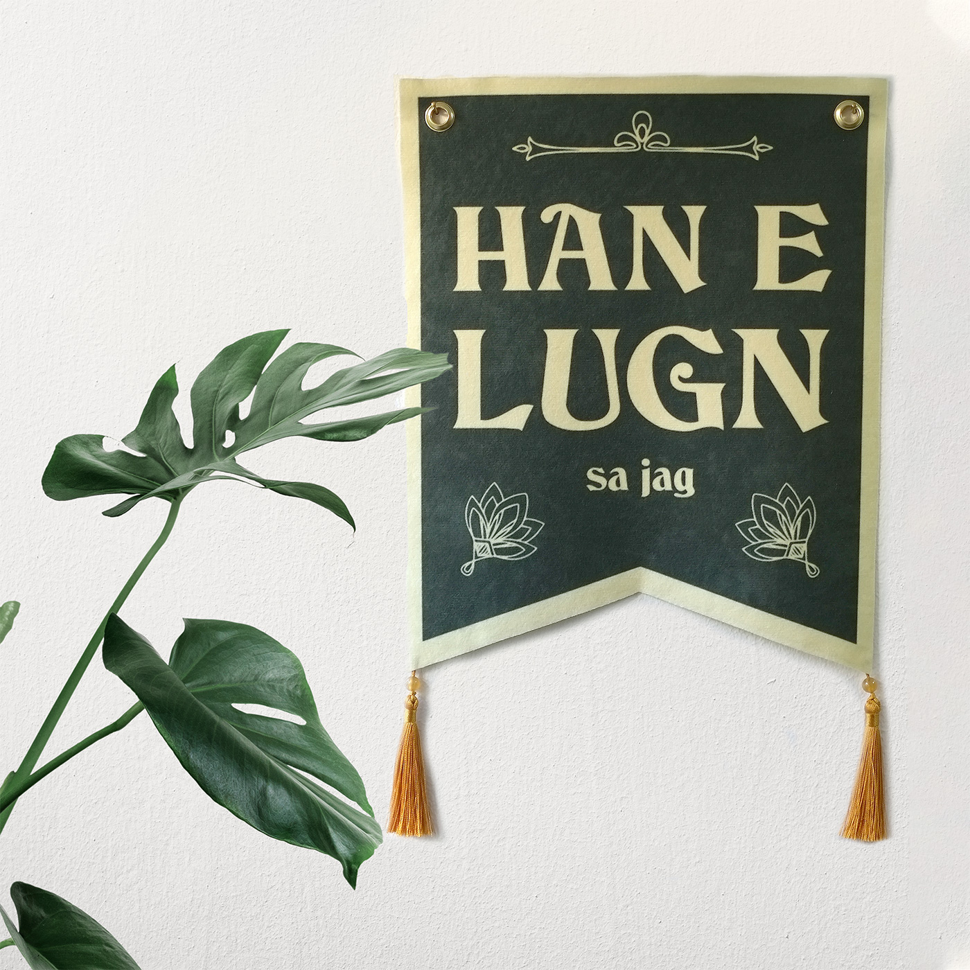 Han e lugn - Banner