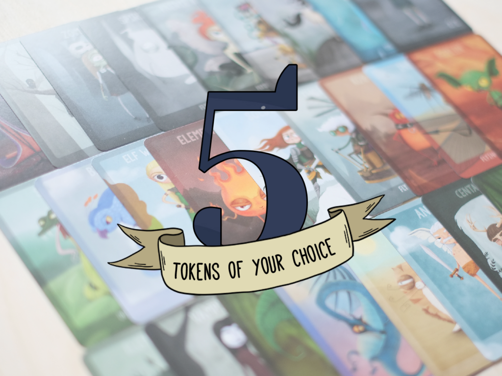 Valfria Tokens - 5-pack