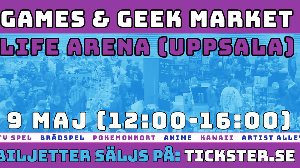 Games and Geek marknad uppsala-Lunarium